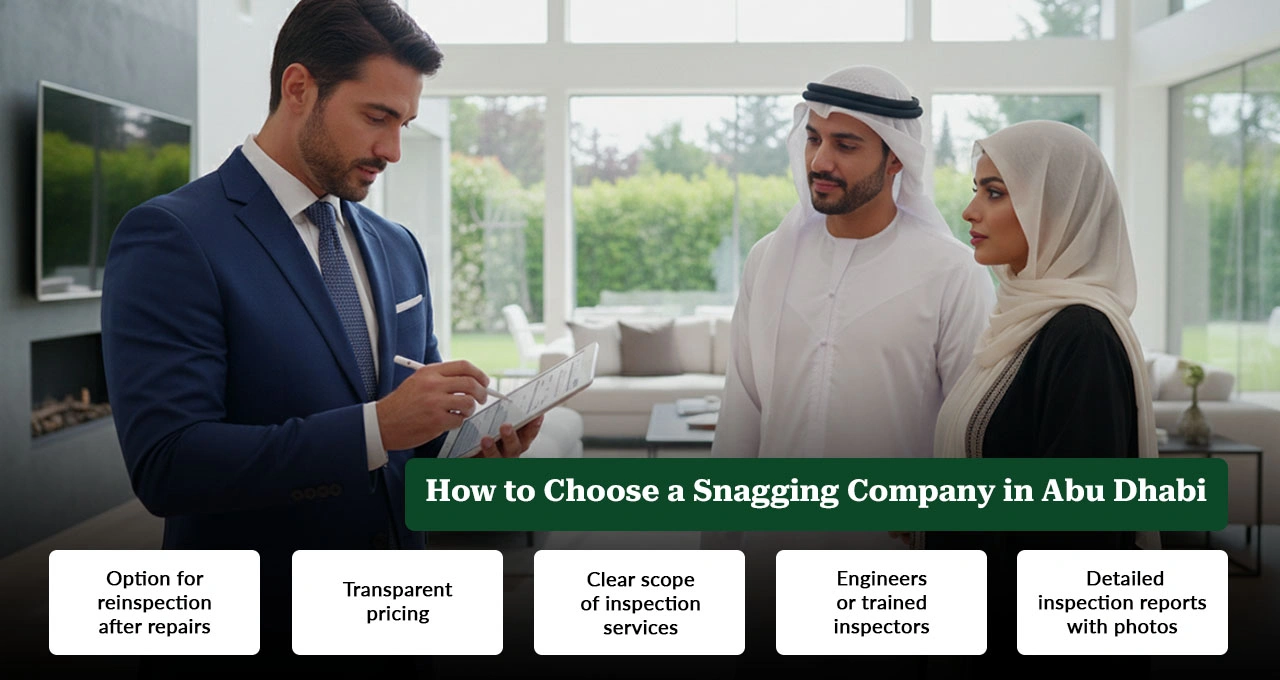 property snagging Abu Dhabi