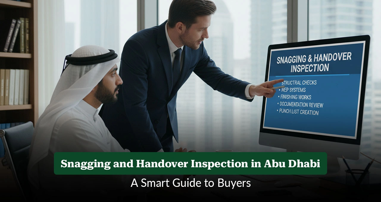 Snagging and handover inspection Abu Dhabi